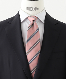 FRANCO BASSI（フランコバッシ）の「FRANCO BASSI (フランコ バッシ) ジャカードカラーストライプタイ U25ED03（ネクタイ）」