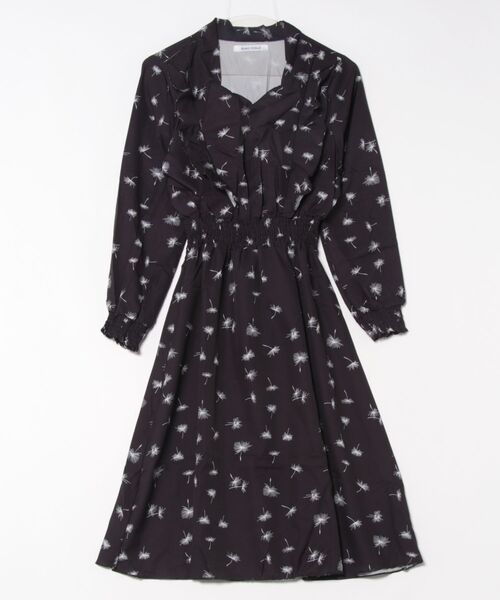 BLANC FICELLE(ブランフィセル)の「シフォン リボン ワンピース(ワンピース・レディース・ブラック・M/L/XL)」の9枚目の写真