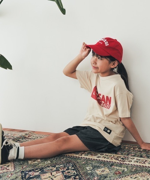 ZERO standerd（ゼロスタンダード）の「ZERO standard/ゼロスタンダード LOSANGELES　Tシャツ（Tシャツ/カットソー・キッズ・チャコールグレー/オフホワイト/アイボリー・110cm/120cm/130cm/140cm/150cm/160cm/100cm）」の11枚目の写真