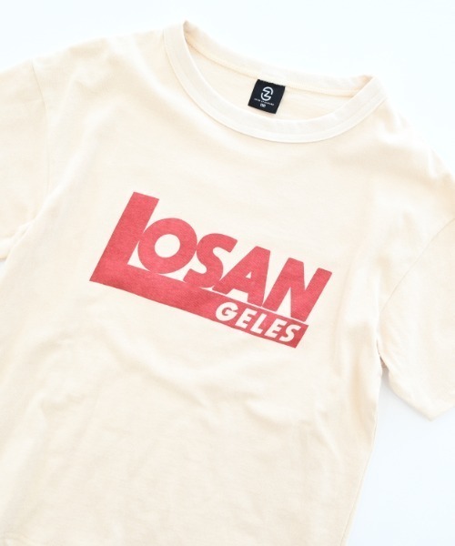 ZERO standerd（ゼロスタンダード）の「ZERO standard/ゼロスタンダード LOSANGELES　Tシャツ（Tシャツ/カットソー・キッズ・チャコールグレー/オフホワイト/アイボリー・110cm/120cm/130cm/140cm/150cm/160cm/100cm）」の20枚目の写真