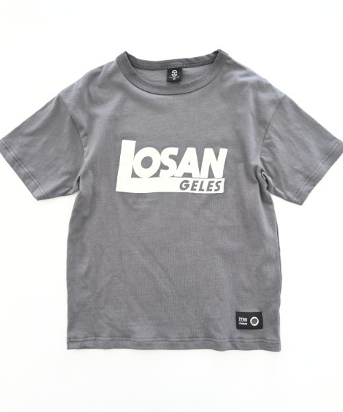 ZERO standerd（ゼロスタンダード）の「ZERO standard/ゼロスタンダード LOSANGELES　Tシャツ（Tシャツ/カットソー・キッズ・チャコールグレー/オフホワイト/アイボリー・110cm/120cm/130cm/140cm/150cm/160cm/100cm）」の22枚目の写真