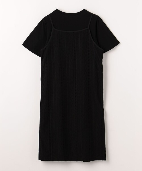 セール】レースキャミワンピース+Tシャツ セット / キッズ 140cm