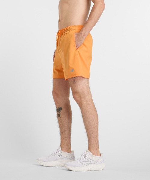 NEW BALANCE（ニューバランス）の「Sport Essentials ショーツ5インチ(インナー付き)（その他パンツ・メンズ・オレンジ/パープル・X-LARGE/LARGE/MEDIUM/SMALL）」の8枚目の写真