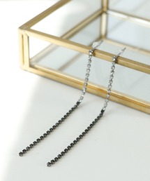 ミニレンヅメロングピアス