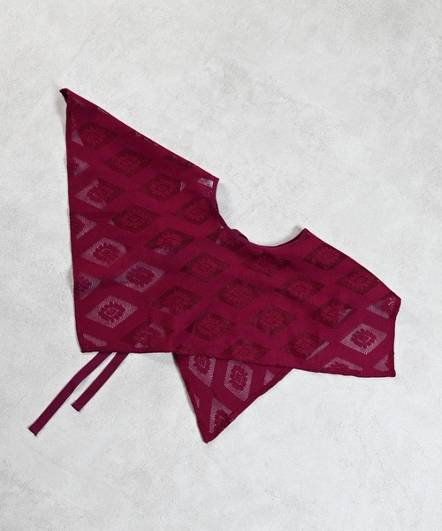 K175   ＊レースタグC Allure】[SET]フラワーレーストップス+サイドタックヴィンテージ