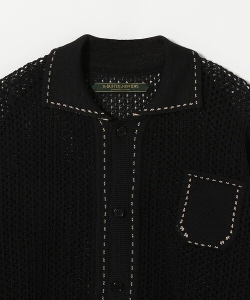 UNITED ARROWS & SONS（ユナイテッドアローズアンドサンズ）の「＜The DUFFER N NEPHEWS＞ YARDIE CARDIE/ジャケット（カーディガン/ボレロ・メンズ・ブラック・M）」の3枚目の写真