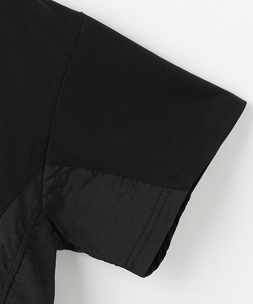 by LOVEiT（バイラビット）の「切り替えプルオーバー（Tシャツ/カットソー・キッズ・ブラック/オフホワイト・150cm/140cm/160cm/130cm/120cm）」の5枚目の写真