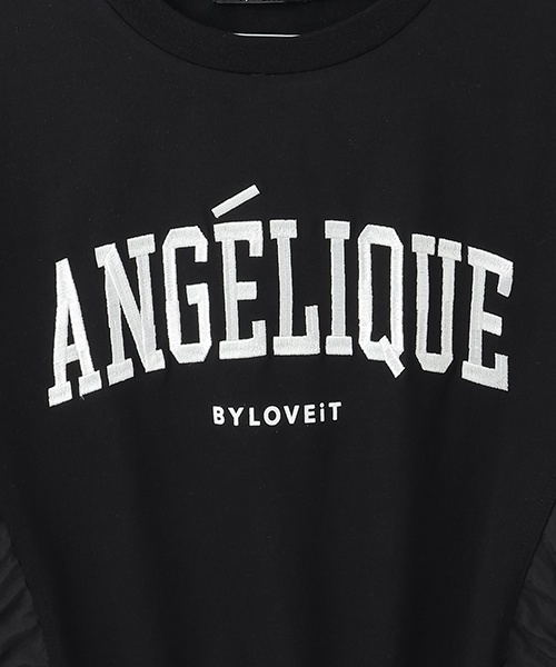 by LOVEiT（バイラビット）の「切り替えプルオーバー（Tシャツ/カットソー・キッズ・ブラック/オフホワイト・150cm/140cm/160cm/130cm/120cm）」の6枚目の写真