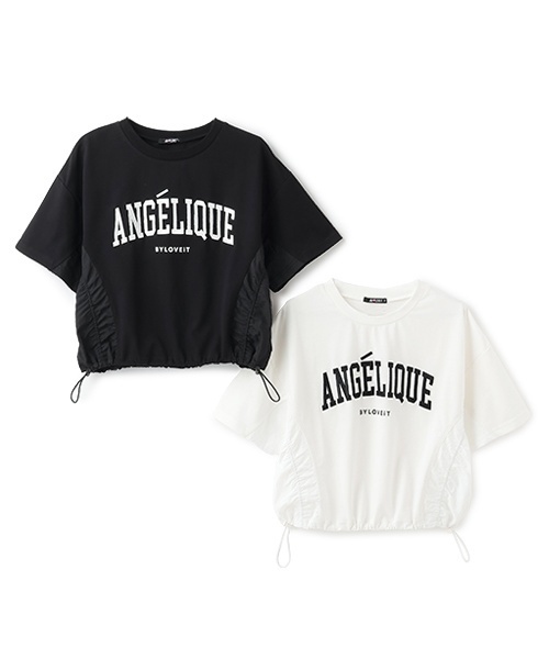 by LOVEiT（バイラビット）の「切り替えプルオーバー（Tシャツ/カットソー・キッズ・ブラック/オフホワイト・150cm/140cm/160cm/130cm/120cm）」の10枚目の写真