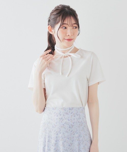 HONEY MEW Luv チョーカー付きトップス セール】チョーカー付トップス（Tシャツ/カットソー）｜Honeys