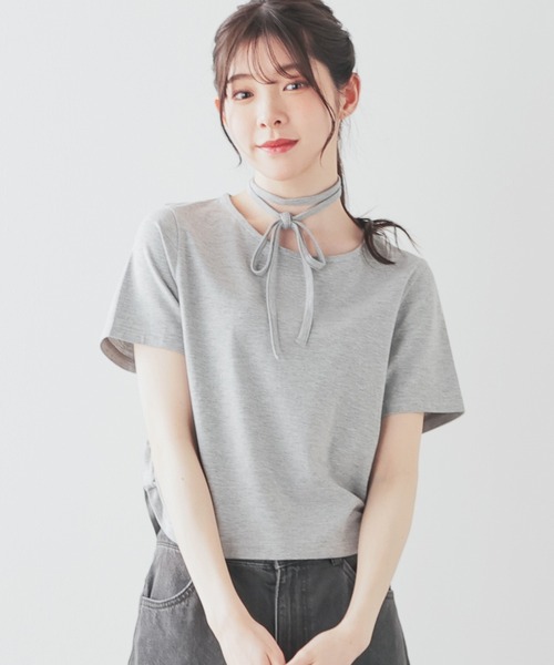 Honeys トップス セット コラボ ハニーズ Honeys 刺繍ハイネックトップス （アイボリー