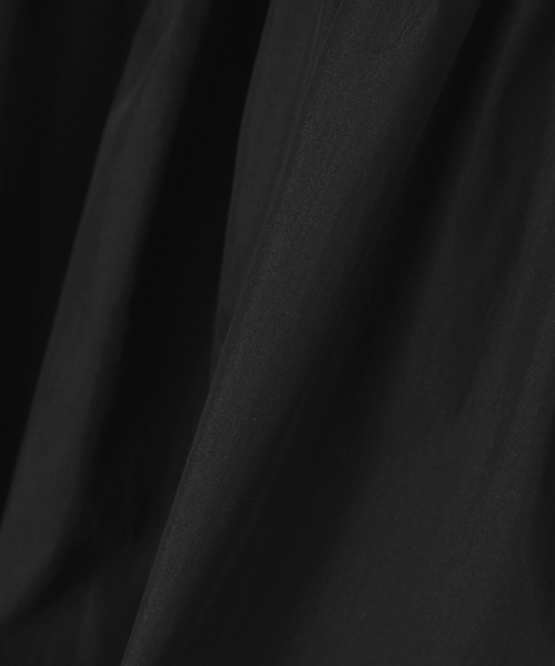 Spick & Span(スピックアンドスパン)の「コットンナイロンギャザースカート(スカート・レディース・ホワイト/ブラック・38/36)」の9枚目の写真