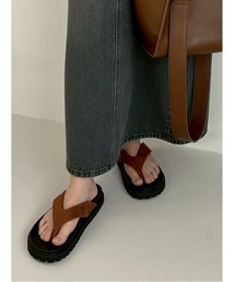 Mila Owen | スエード調トングサンダル(サンダル)