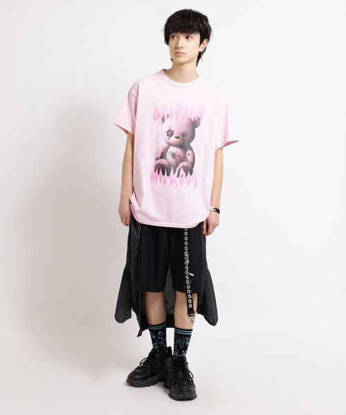 MILKBOY - ミルクボーイ♡くまBIGTシャツ MILKBOY - MILKBOY NEVER SAY NEVER くまBIG Tシャツ XLの通販