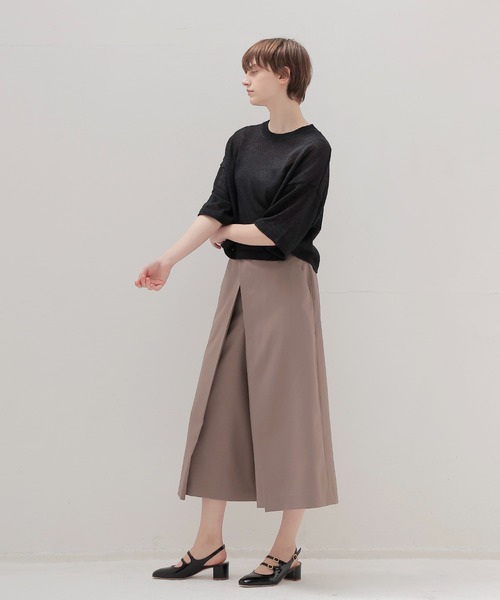 DRESSLAVE(ドレスレイブ)の「paper yarn crew neck T(ペーパーヤーンクルーネックTシャツ)(ニット/セーター・レディース・ブラック/ブルー/ホワイト・38)」の15枚目の写真