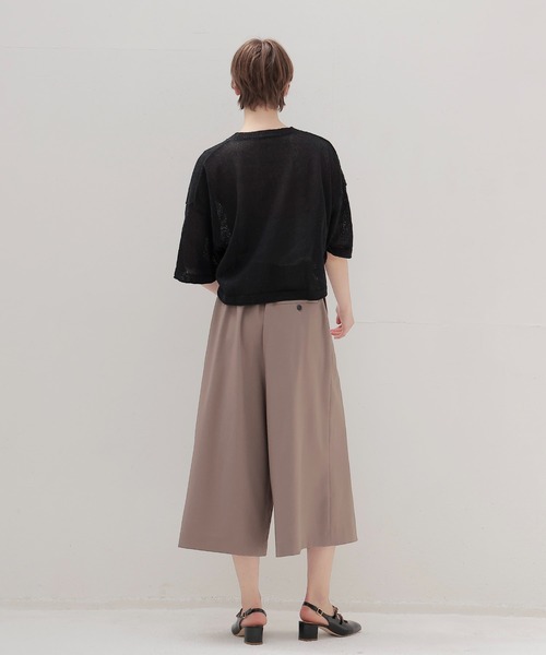 DRESSLAVE(ドレスレイブ)の「paper yarn crew neck T(ペーパーヤーンクルーネックTシャツ)(ニット/セーター・レディース・ブラック/ブルー/ホワイト・38)」の16枚目の写真