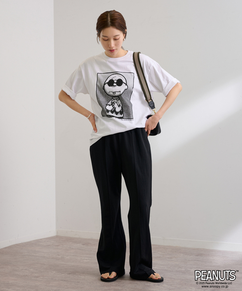 FRAMeWORK(フレームワーク)の「JOHNBULL/ジョンブル PEANUTS CHARLIE BROWN SHADES T(Tシャツ/カットソー・レディース・ホワイト・FREE)」の20枚目の写真