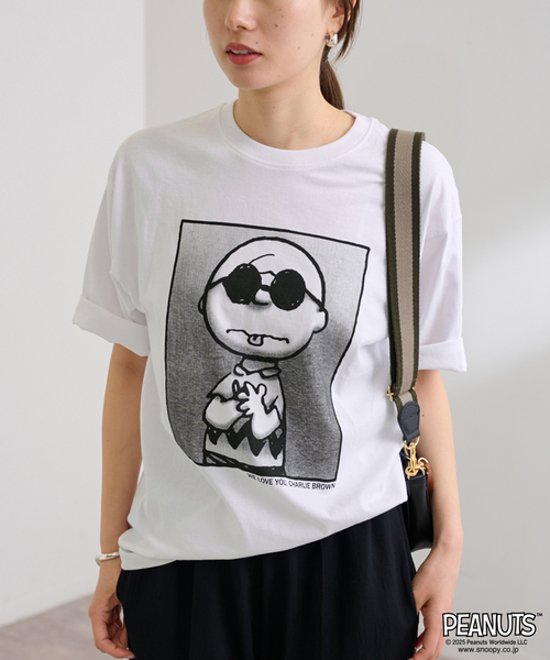 FRAMeWORK(フレームワーク)の「JOHNBULL/ジョンブル PEANUTS CHARLIE BROWN SHADES T(Tシャツ/カットソー・レディース・ホワイト・FREE)」の17枚目の写真