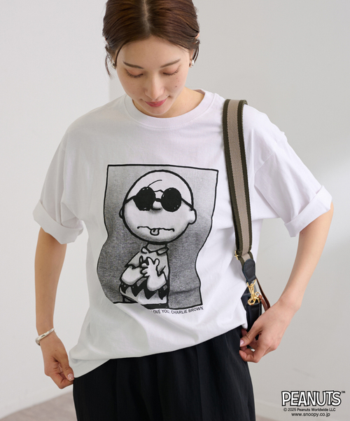 FRAMeWORK(フレームワーク)の「JOHNBULL/ジョンブル PEANUTS CHARLIE BROWN SHADES T(Tシャツ/カットソー・レディース・ホワイト・FREE)」の16枚目の写真
