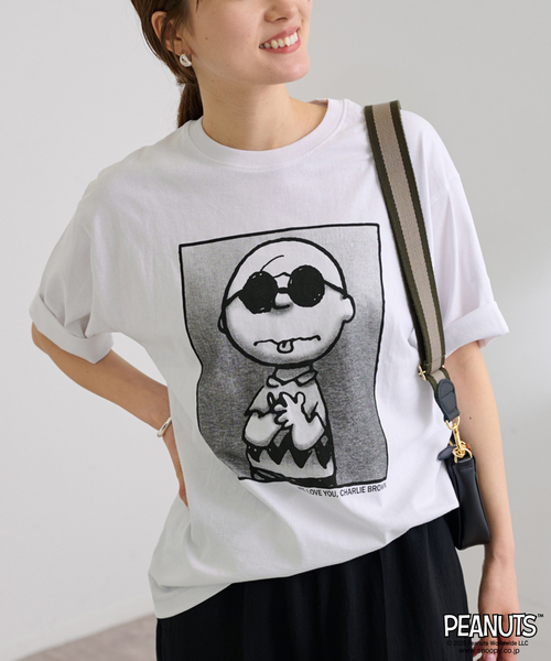 FRAMeWORK(フレームワーク)の「JOHNBULL/ジョンブル PEANUTS CHARLIE BROWN SHADES T(Tシャツ/カットソー・レディース・ホワイト・FREE)」の15枚目の写真