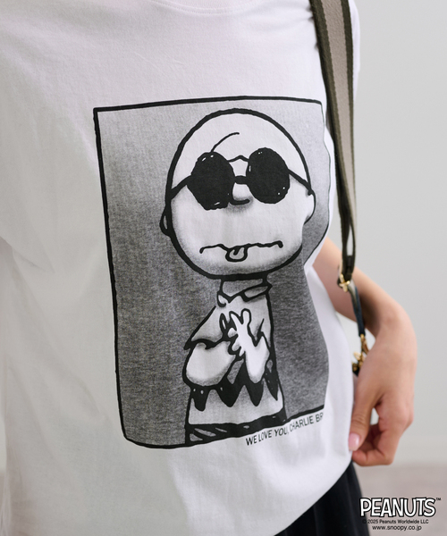 FRAMeWORK(フレームワーク)の「JOHNBULL/ジョンブル PEANUTS CHARLIE BROWN SHADES T(Tシャツ/カットソー・レディース・ホワイト・FREE)」の11枚目の写真
