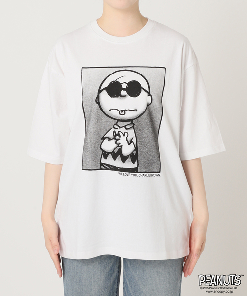 FRAMeWORK(フレームワーク)の「JOHNBULL/ジョンブル PEANUTS CHARLIE BROWN SHADES T(Tシャツ/カットソー・レディース・ホワイト・FREE)」の9枚目の写真