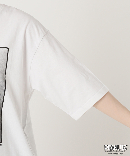FRAMeWORK(フレームワーク)の「JOHNBULL/ジョンブル PEANUTS CHARLIE BROWN SHADES T(Tシャツ/カットソー・レディース・ホワイト・FREE)」の5枚目の写真