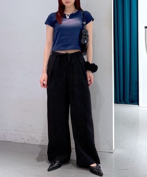 SLY 今季 ANGRID WAIST BELT パンツサイズ1 新作 スライ SLY | ANGRID WAIST BELT パンツ (パンツ ) |SHEL'TTER WEBSTORE