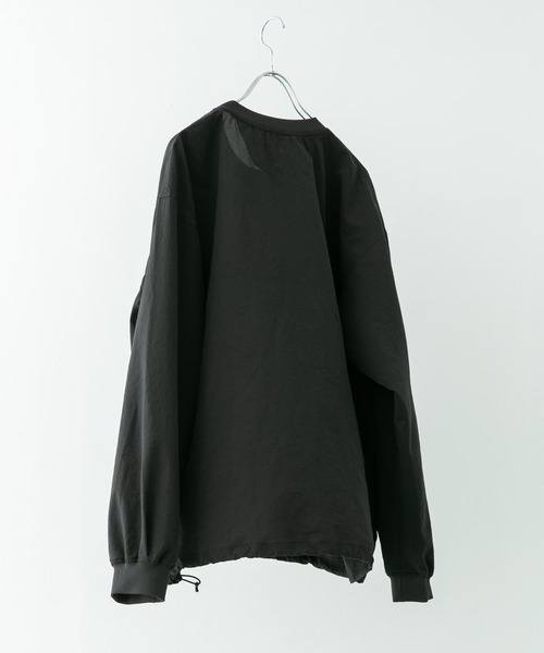 EKAL（エカル）の「『吸水速乾/軽量』DotAir LONG-SLEEVE PULLOVER（Tシャツ/カットソー・メンズ・ネイビー/チャコールグレー/ブラック・MEDIUM/LARGE）」の11枚目の写真