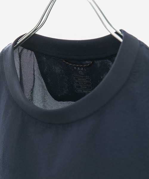 EKAL（エカル）の「『吸水速乾/軽量』DotAir LONG-SLEEVE PULLOVER（Tシャツ/カットソー・メンズ・ネイビー/チャコールグレー/ブラック・MEDIUM/LARGE）」の18枚目の写真