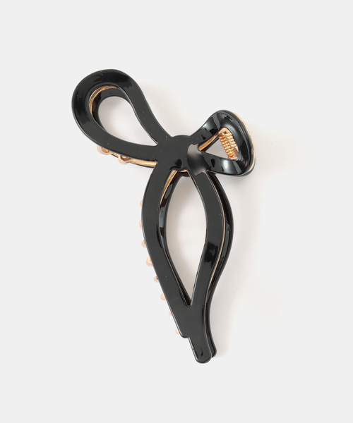 EDIT. FOR LULU（エディットフォールル）の「【Solar Eclipse/ソーラーエクリプス】Bow Clip（バレッタ/ヘアクリップ・レディース・ブラック・FREE）」の3枚目の写真