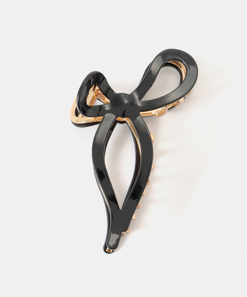 EDIT. FOR LULU（エディットフォールル）の「【Solar Eclipse/ソーラーエクリプス】Bow Clip（バレッタ/ヘアクリップ・レディース・ブラック・FREE）」の4枚目の写真