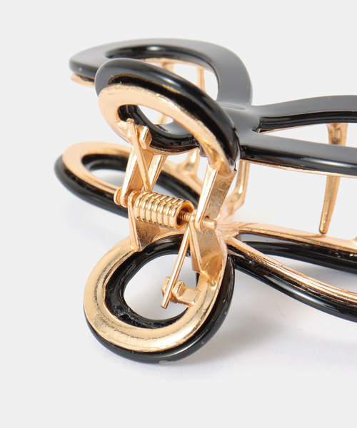 EDIT. FOR LULU（エディットフォールル）の「【Solar Eclipse/ソーラーエクリプス】Bow Clip（バレッタ/ヘアクリップ・レディース・ブラック・FREE）」の7枚目の写真