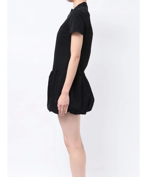 EMODA（エモダ）の「バルーンジップミニワンピース（ワンピース・レディース・グレー/ブラック・FREE）」の6枚目の写真