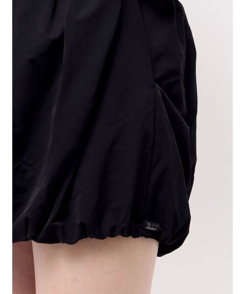 EMODA（エモダ）の「バルーンジップミニワンピース（ワンピース・レディース・グレー/ブラック・FREE）」の11枚目の写真