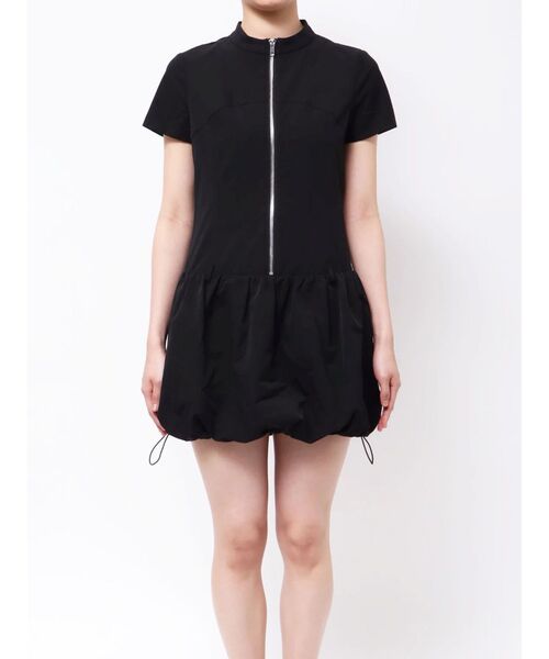 EMODA（エモダ）の「バルーンジップミニワンピース（ワンピース・レディース・グレー/ブラック・FREE）」の13枚目の写真