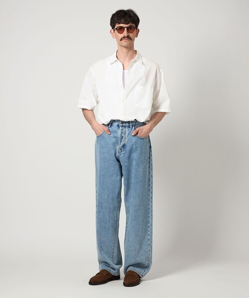 【COBALT】<Steven Alan> コットン ボイル コードレーン シャツ STANDARD LOOSE Steven Alan（スティーブンアラン）の「＜Steven Alan＞ コットン
