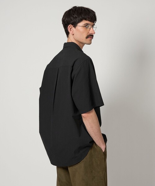 【BLACK】<Steven Alan> コットン ボイル コードレーン シャツ STANDARD LOOSE UNITED ARROWS LTD. OUTLET｜<Steven Alan> コットン ボイル コード