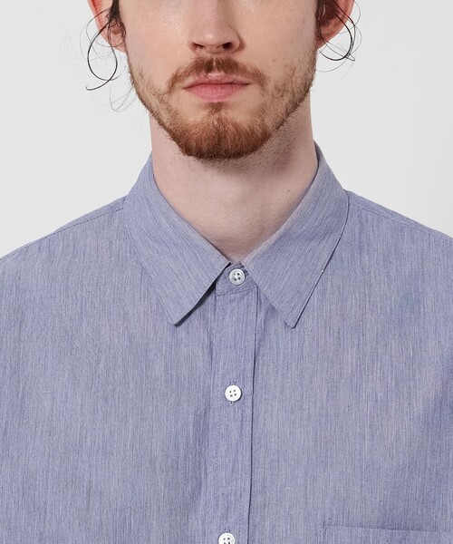 【BLACK】<Steven Alan> コットン ボイル コードレーン シャツ STANDARD LOOSE UNITED ARROWS LTD. OUTLET｜<Steven Alan> コットン ボイル コード