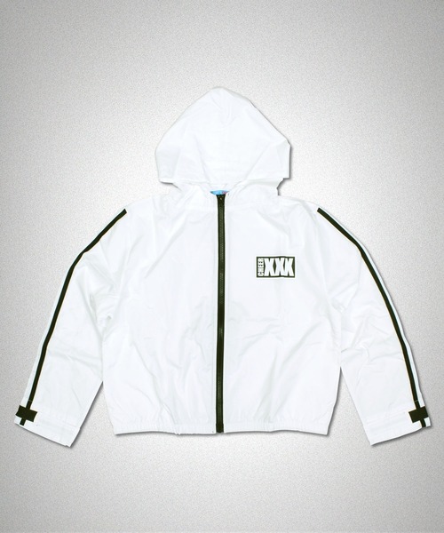 CHEER(チアー)の「シャカシャカナイロンフードジャケット(ナイロンジャケット・レディース・ホワイト/ベージュ・S/M)」の11枚目の写真