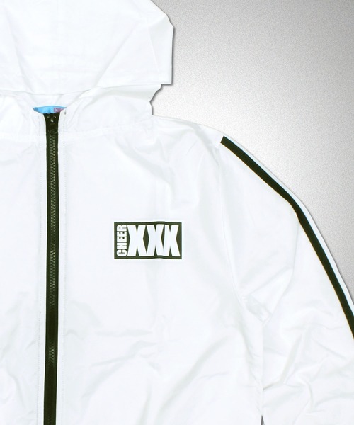 CHEER(チアー)の「シャカシャカナイロンフードジャケット(ナイロンジャケット・レディース・ホワイト/ベージュ・S/M)」の12枚目の写真