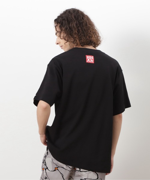 MANASTASH(マナスタッシュ)の「MANASTASH/マナスタッシュ/MHAK LOGO TEE(Tシャツ/カットソー・メンズ・ブラック/オリーブ/ホワイト・S/M/L/XL)」の19枚目の写真