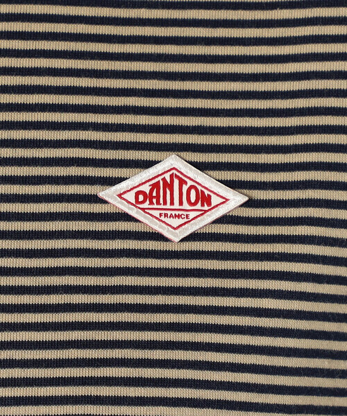 DANTON(ダントン)の「WOMEN'S SHORT SLEEVE SEMI CROP T-SHIRT STRIPE(Tシャツ/カットソー・レディース・ブルー系その他6/グレー系その他/ブルー系その他5/ブルー系その他/ベージュ系その他/レッド系その他・S/M)」の15枚目の写真