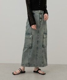 SENSE OF PLACE by URBAN RESEARCH | カーゴデニムスカート(スカート)