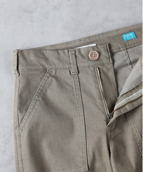 SOMETHING(サムシング)の「【SOMETHING】サマーベイカーワイド(その他パンツ・レディース・ベージュ・XS/S/M/L)」の4枚目の写真