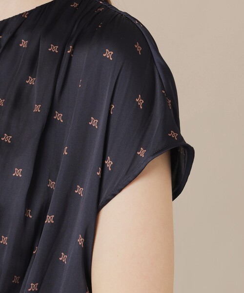 MACKINTOSH LONDON（マッキントッシュ ロンドン）の「Mドットプリントワンピース（ワンピース・レディース・ネイビー・38）」の10枚目の写真