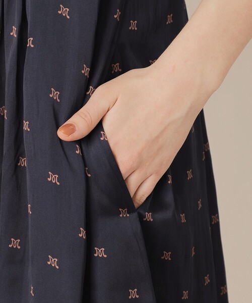 MACKINTOSH LONDON（マッキントッシュ ロンドン）の「Mドットプリントワンピース（ワンピース・レディース・ネイビー・38）」の9枚目の写真