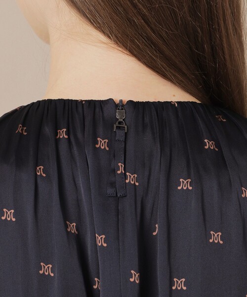 MACKINTOSH LONDON（マッキントッシュ ロンドン）の「Mドットプリントワンピース（ワンピース・レディース・ネイビー・38）」の8枚目の写真