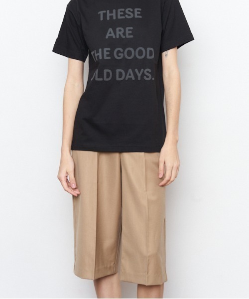 Muel Chic（ミュエルシック）の「Urith half pants ウリスハーフパンツ（その他パンツ・レディース・ネイビー/ベージュ/ピンク・SMALL/MEDIUM）」の4枚目の写真