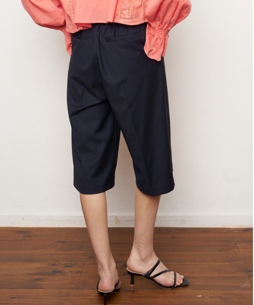 Muel Chic（ミュエルシック）の「Urith half pants ウリスハーフパンツ（その他パンツ・レディース・ネイビー/ベージュ/ピンク・SMALL/MEDIUM）」の21枚目の写真